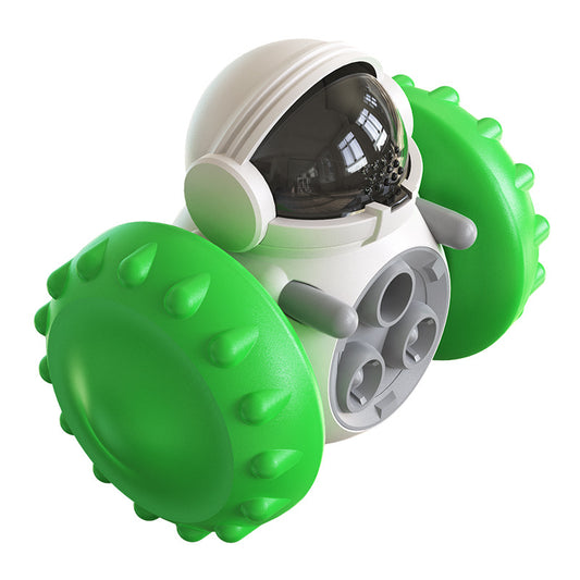 Interactive Slow Food Balance Car for Cats and Dogs - Multifunctional Smart Pet Feeding Toy