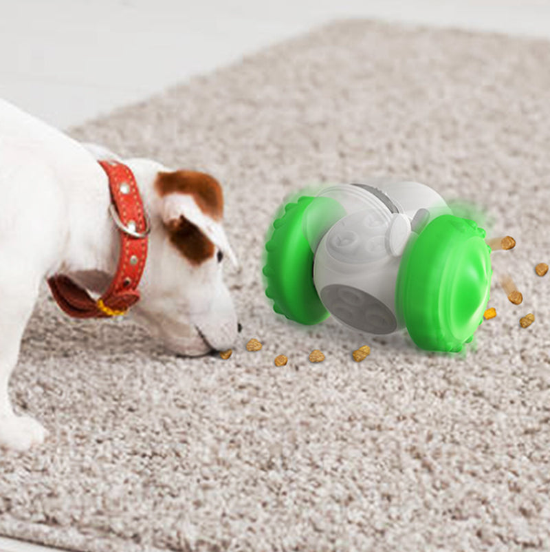 Interactive Slow Food Balance Car for Cats and Dogs - Multifunctional Smart Pet Feeding Toy