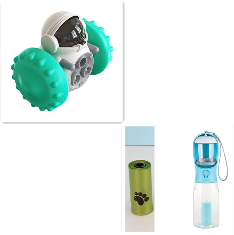 Interactive Slow Food Balance Car for Cats and Dogs - Multifunctional Smart Pet Feeding Toy