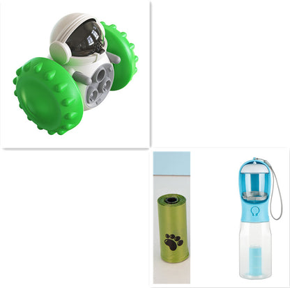 Interactive Slow Food Balance Car for Cats and Dogs - Multifunctional Smart Pet Feeding Toy