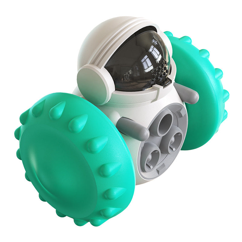 Interactive Slow Food Balance Car for Cats and Dogs - Multifunctional Smart Pet Feeding Toy